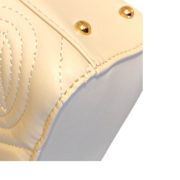 Valentino Orlandi Bone White Vegan Leather Crossbody 👜 NWT $299 - Picture 10 of 11